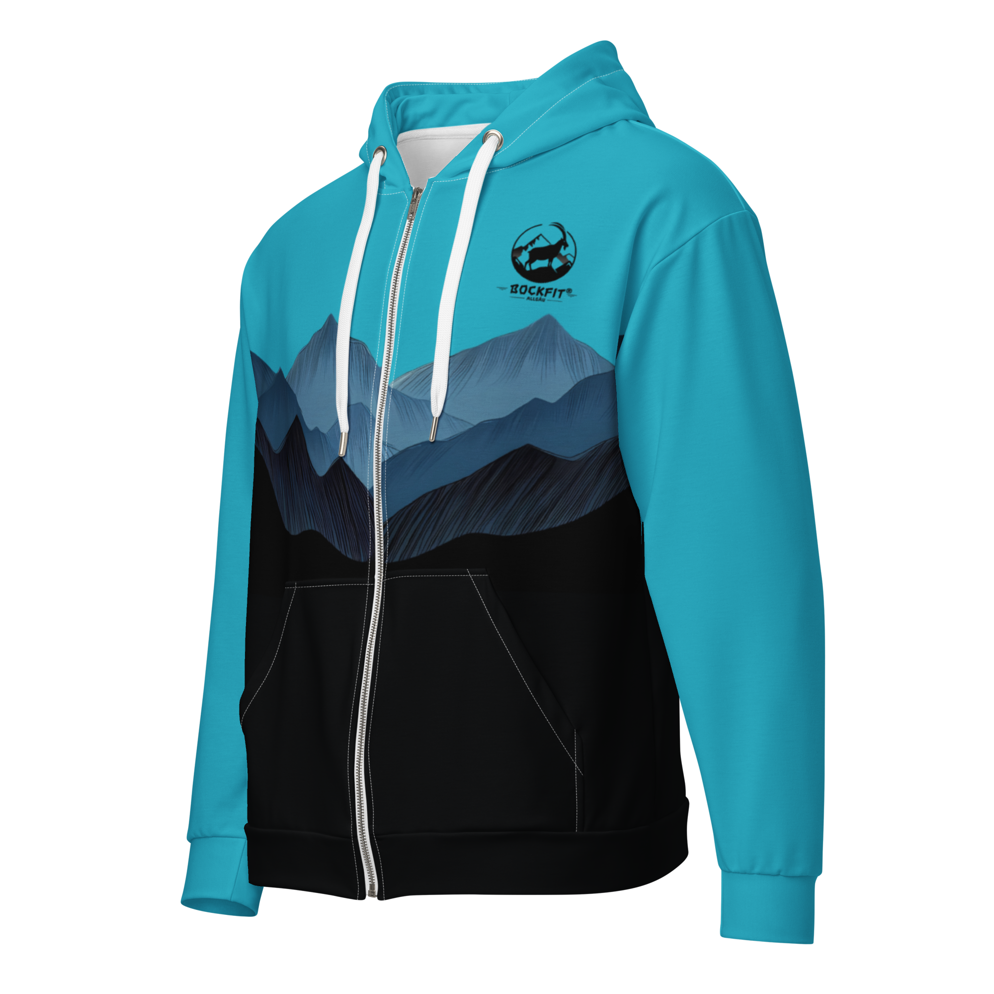 BOCKFIT Unisex zip hoodie