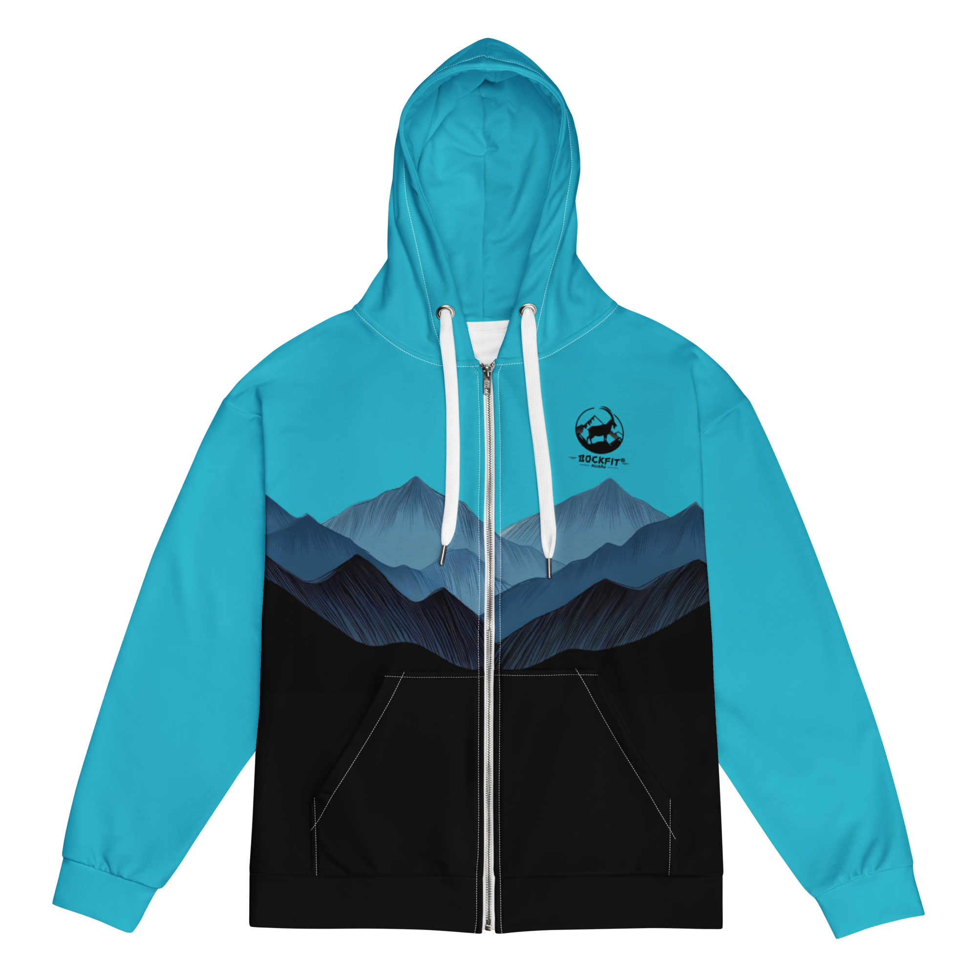 BOCKFIT Unisex zip hoodie