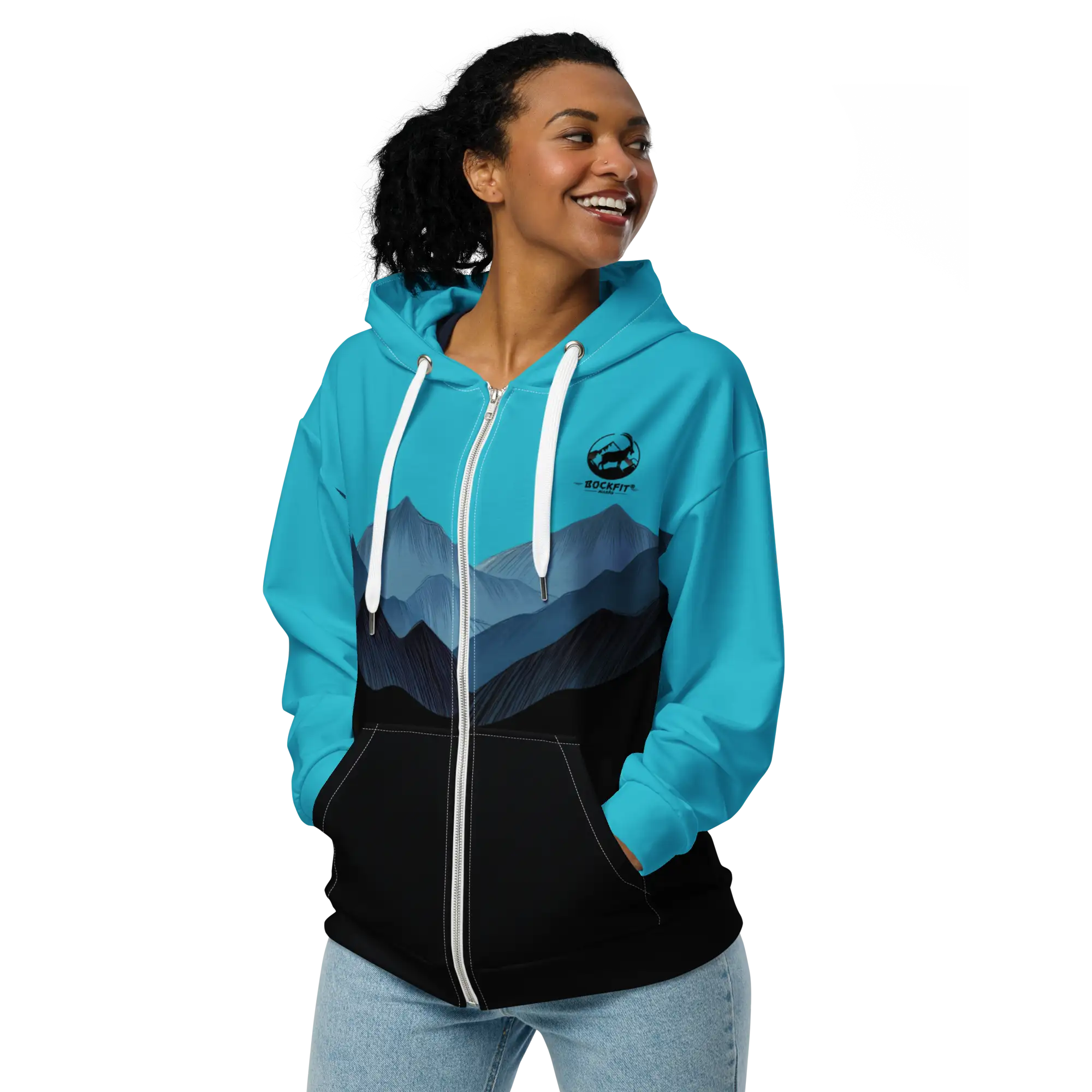 BOCKFIT Unisex zip hoodie