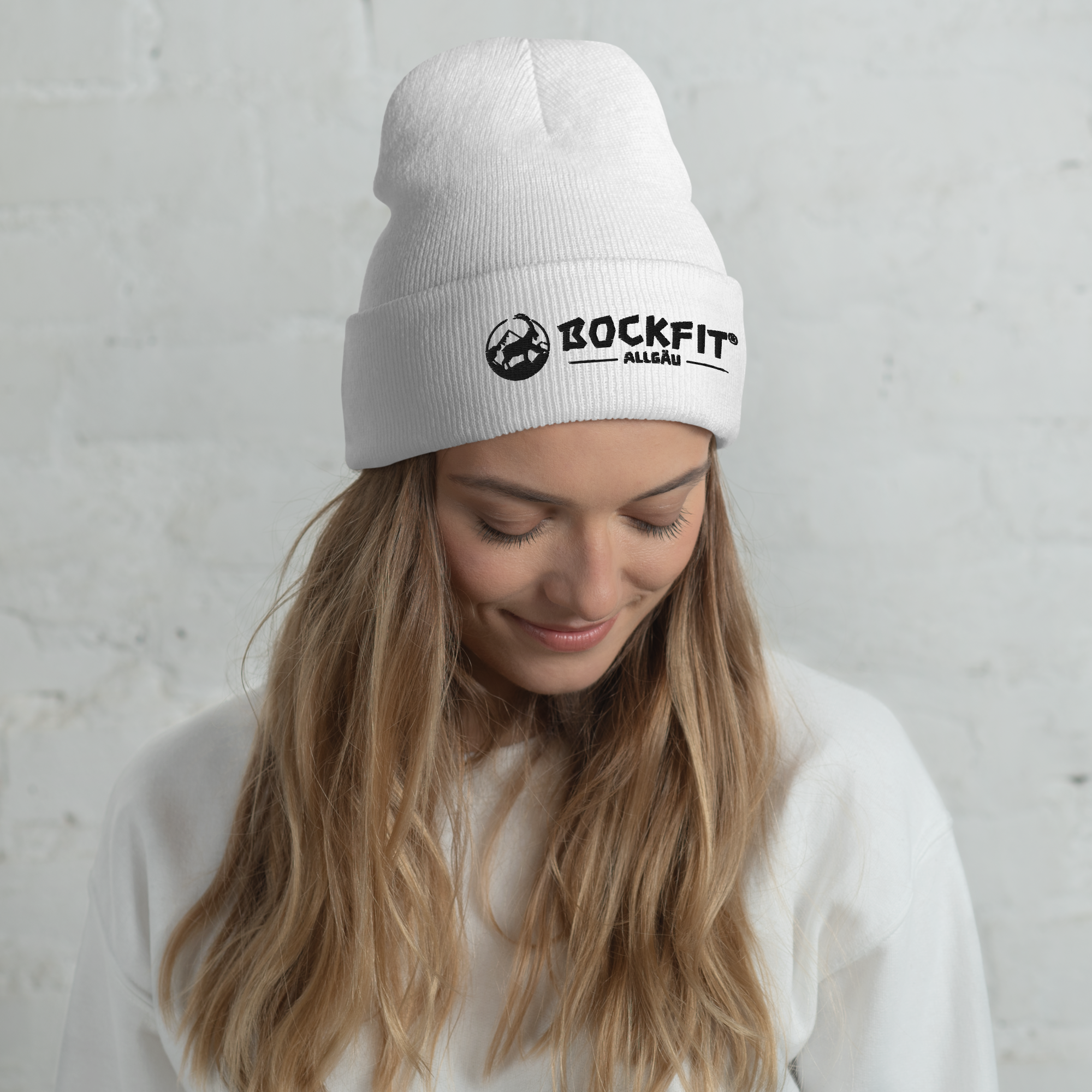 BOCKFIT Beanie weiß