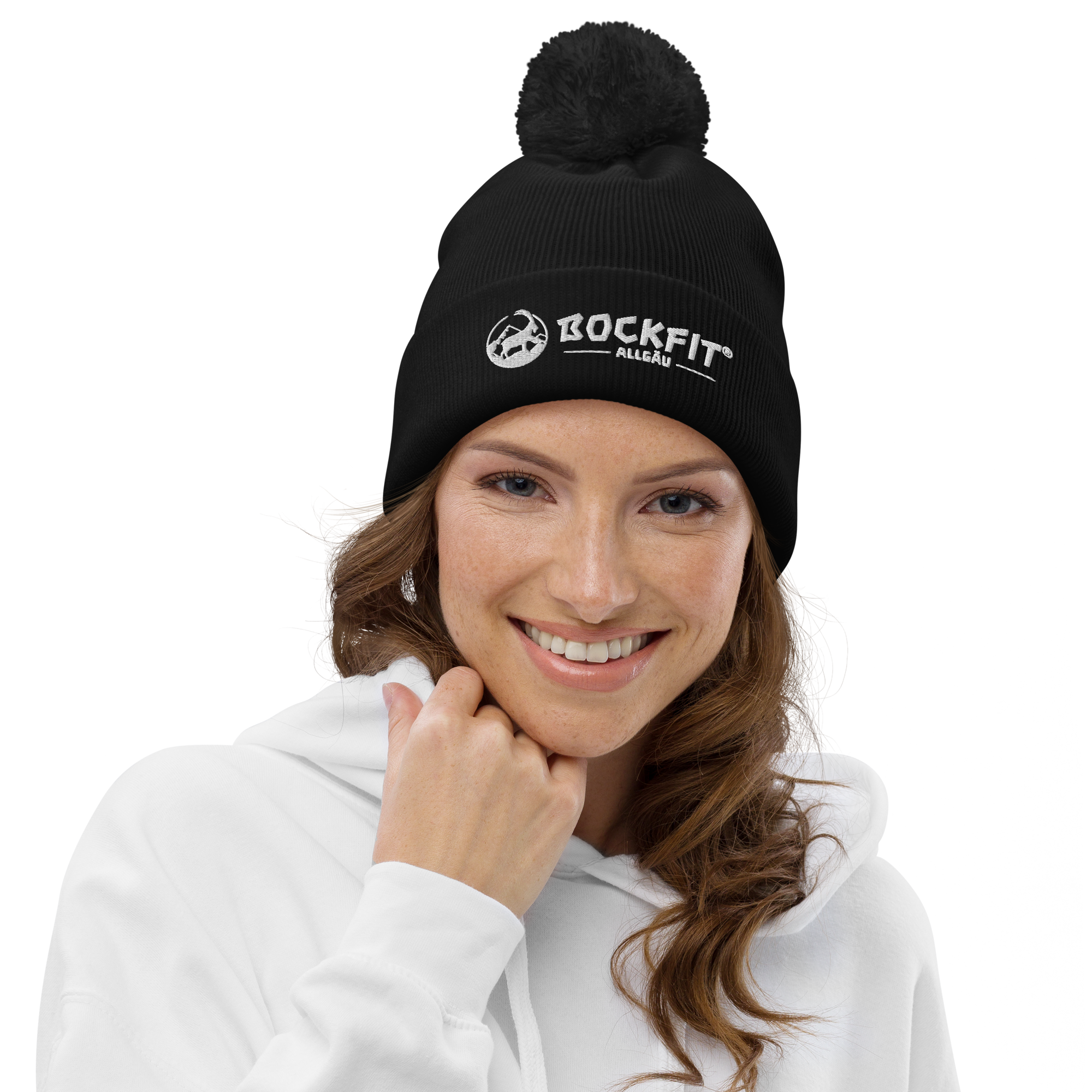 BOCKFIT Bommelmütze schwarz