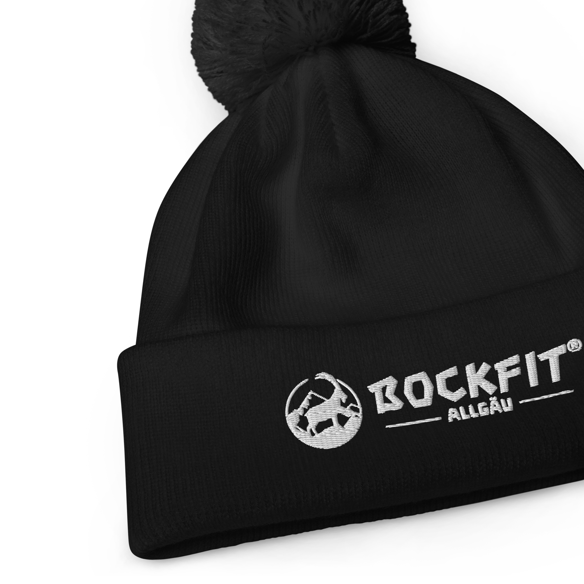 BOCKFIT Bommelmütze schwarz