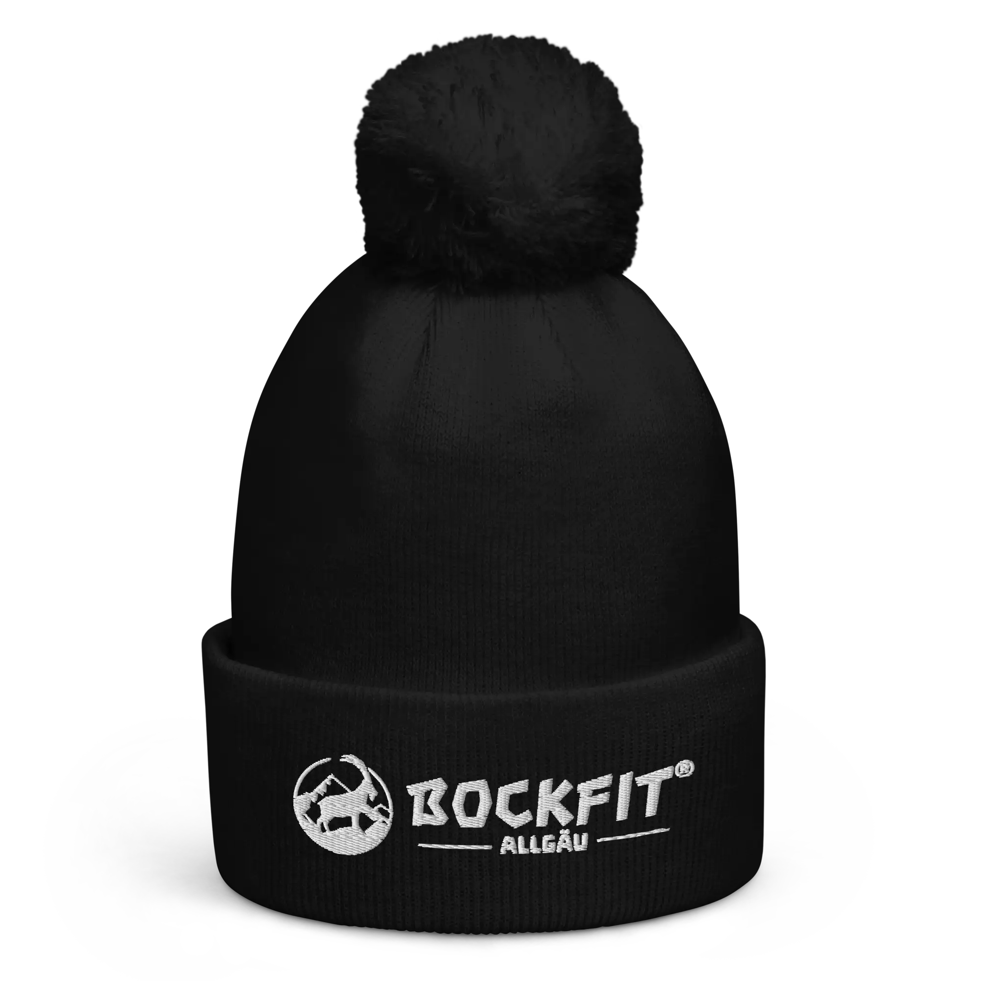 BOCKFIT Bommelmütze schwarz