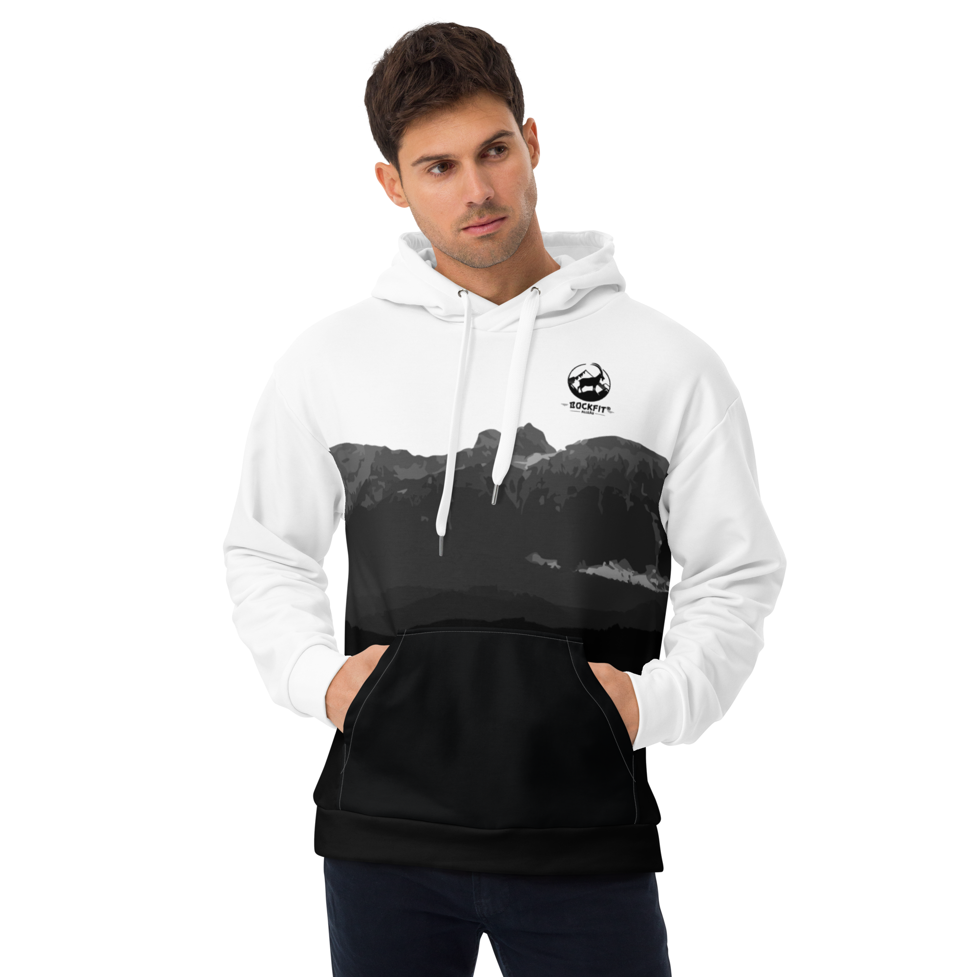 BOCKFIT Breitenberg Hoodie weiß