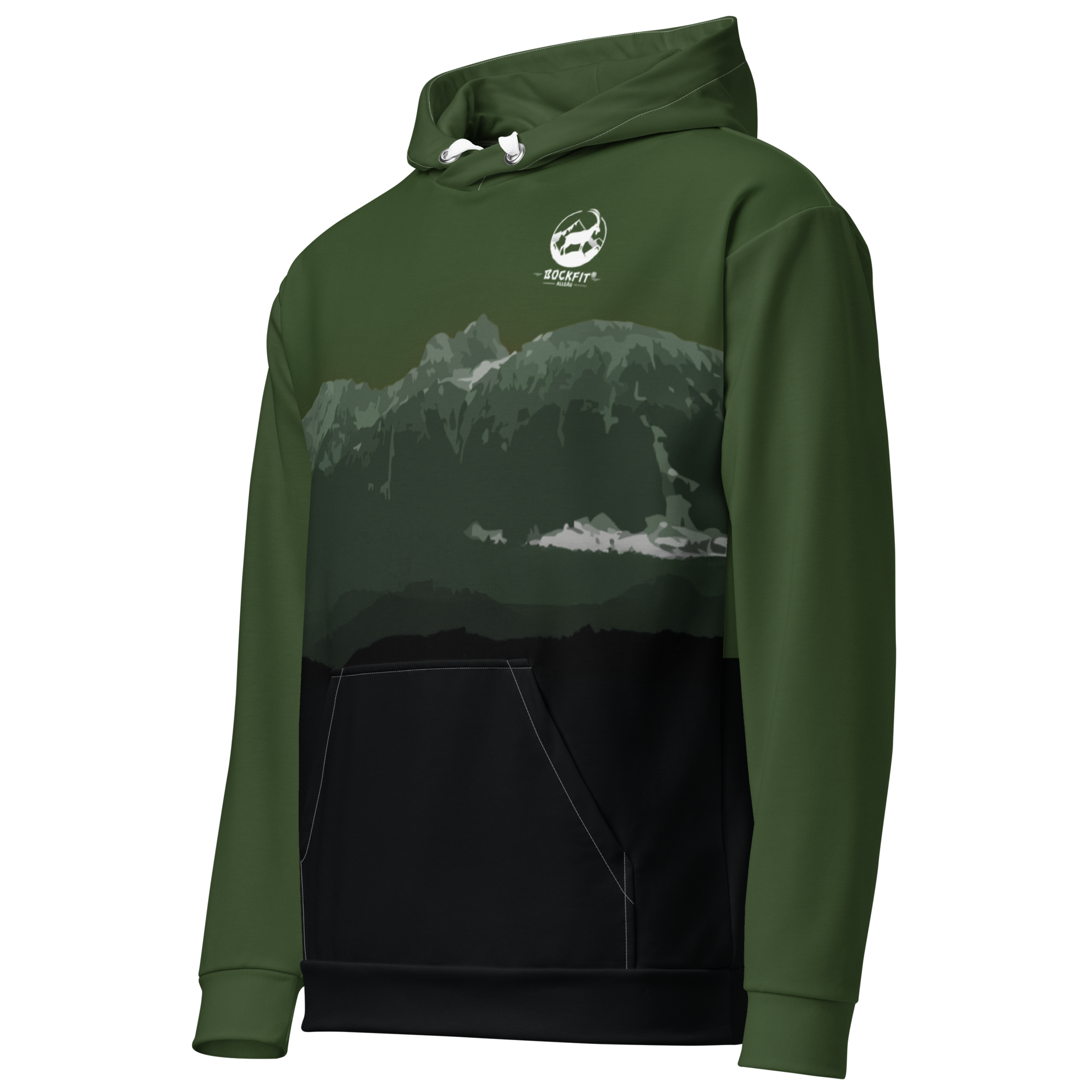 BOCKFIT Breitenberg Hoodie olivgrün