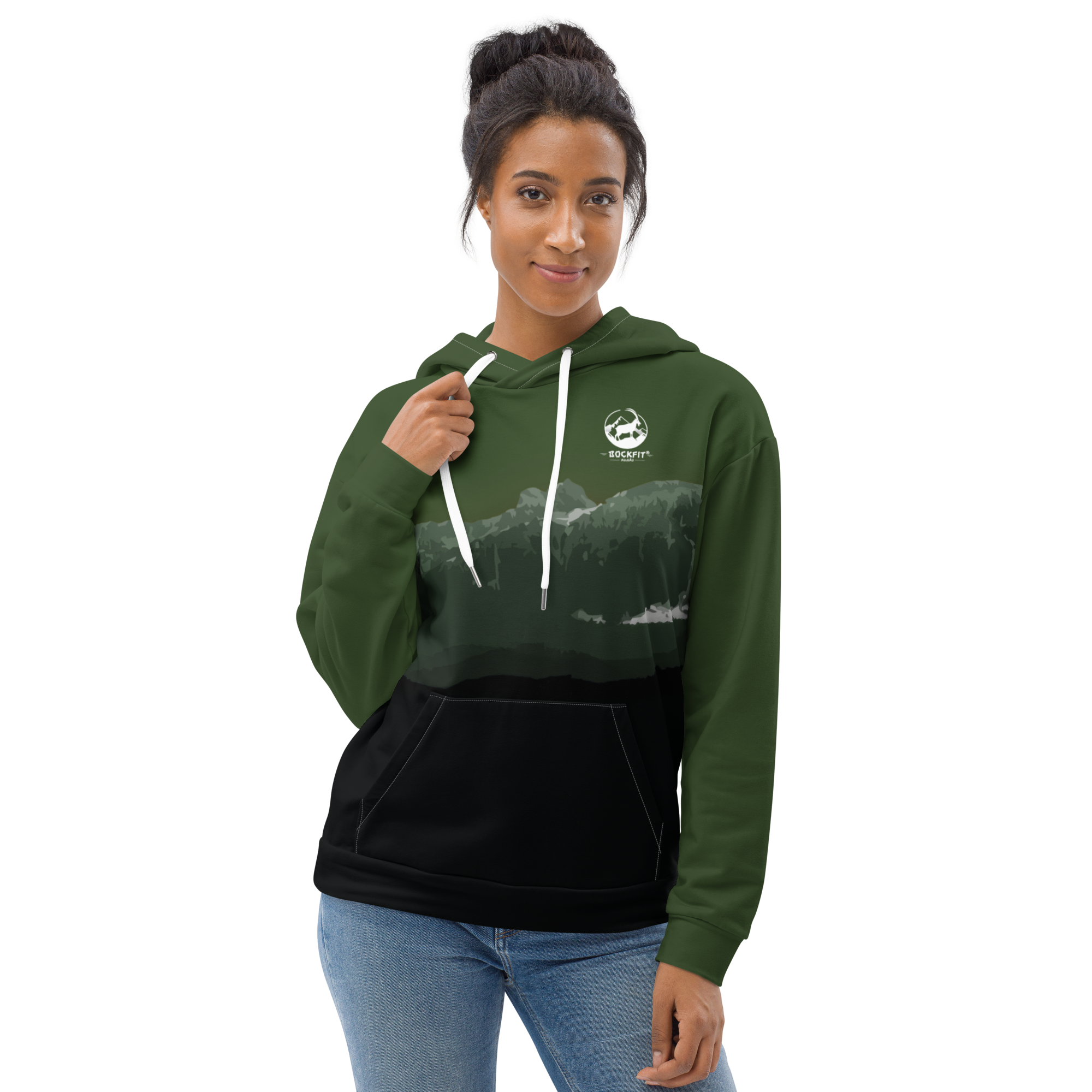 BOCKFIT Breitenberg Hoodie olivgrün