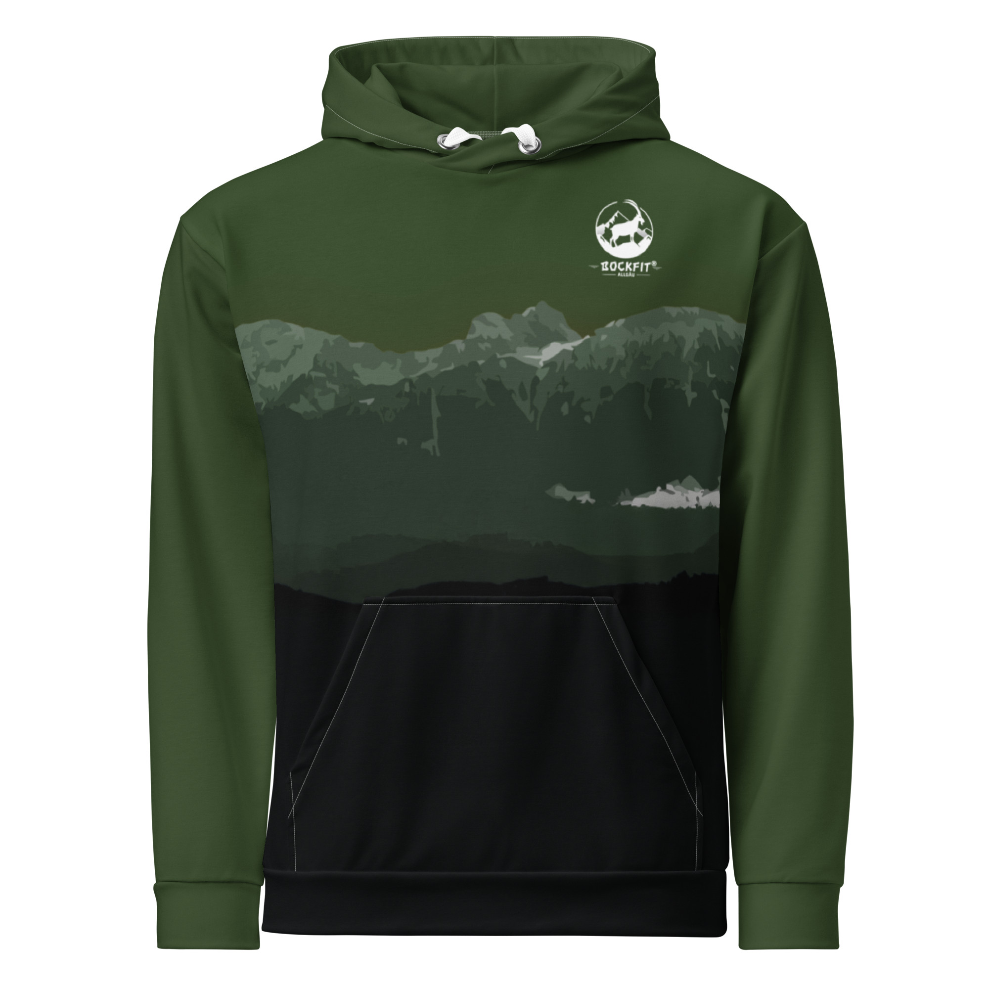 BOCKFIT Breitenberg Hoodie olivgrün