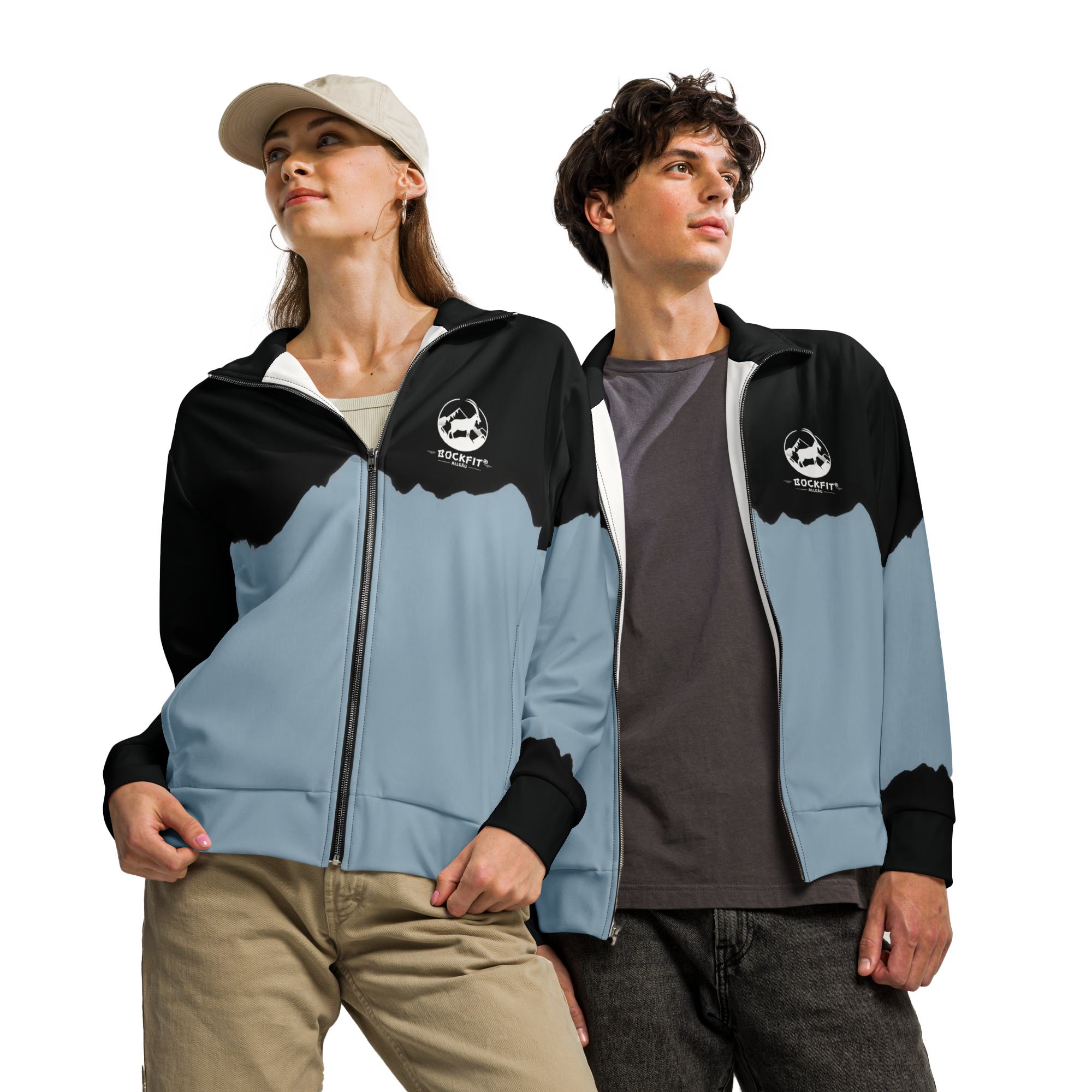 BOCKFIT Trainingsjacke Gipfelnebel