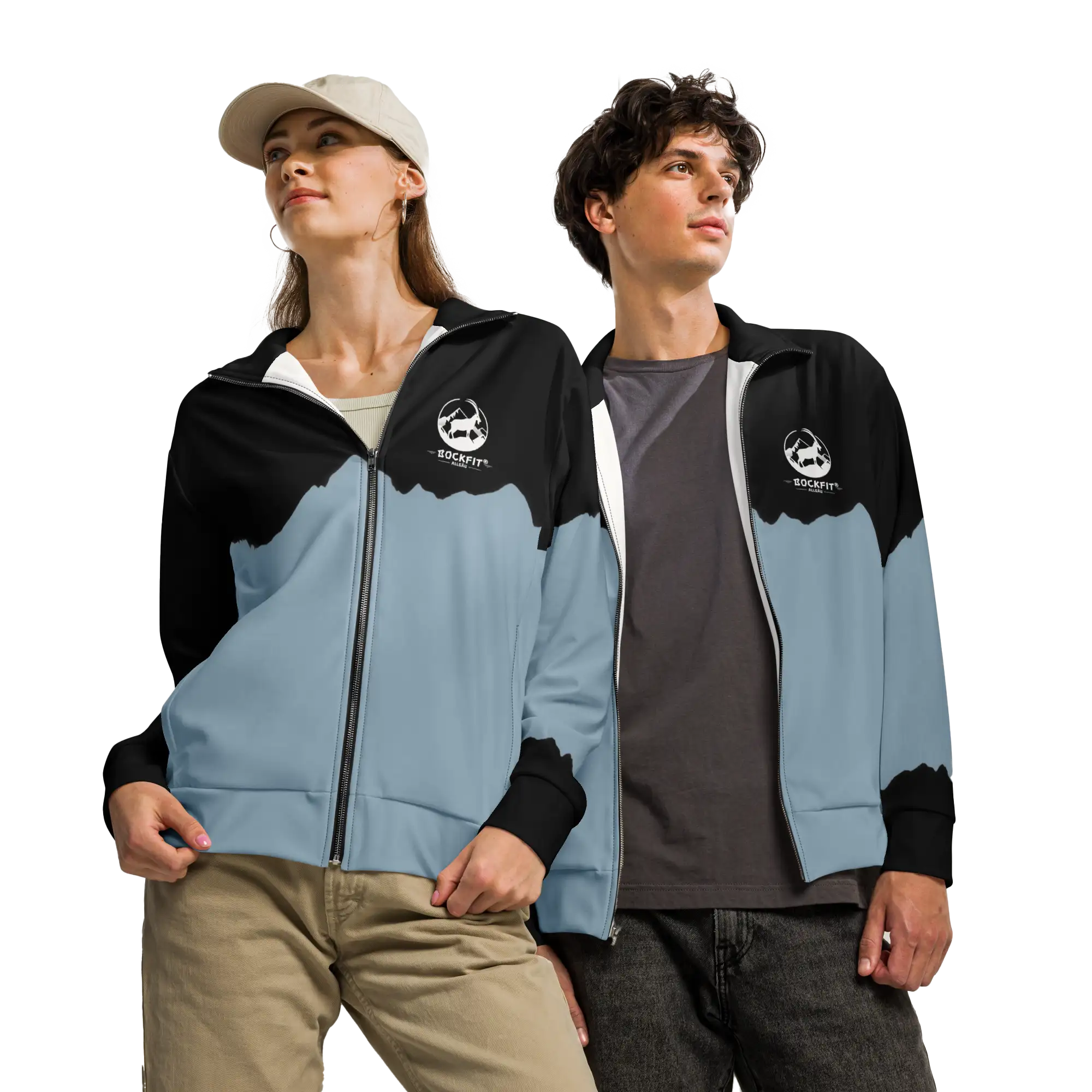 BOCKFIT Trainingsjacke Gipfelnebel